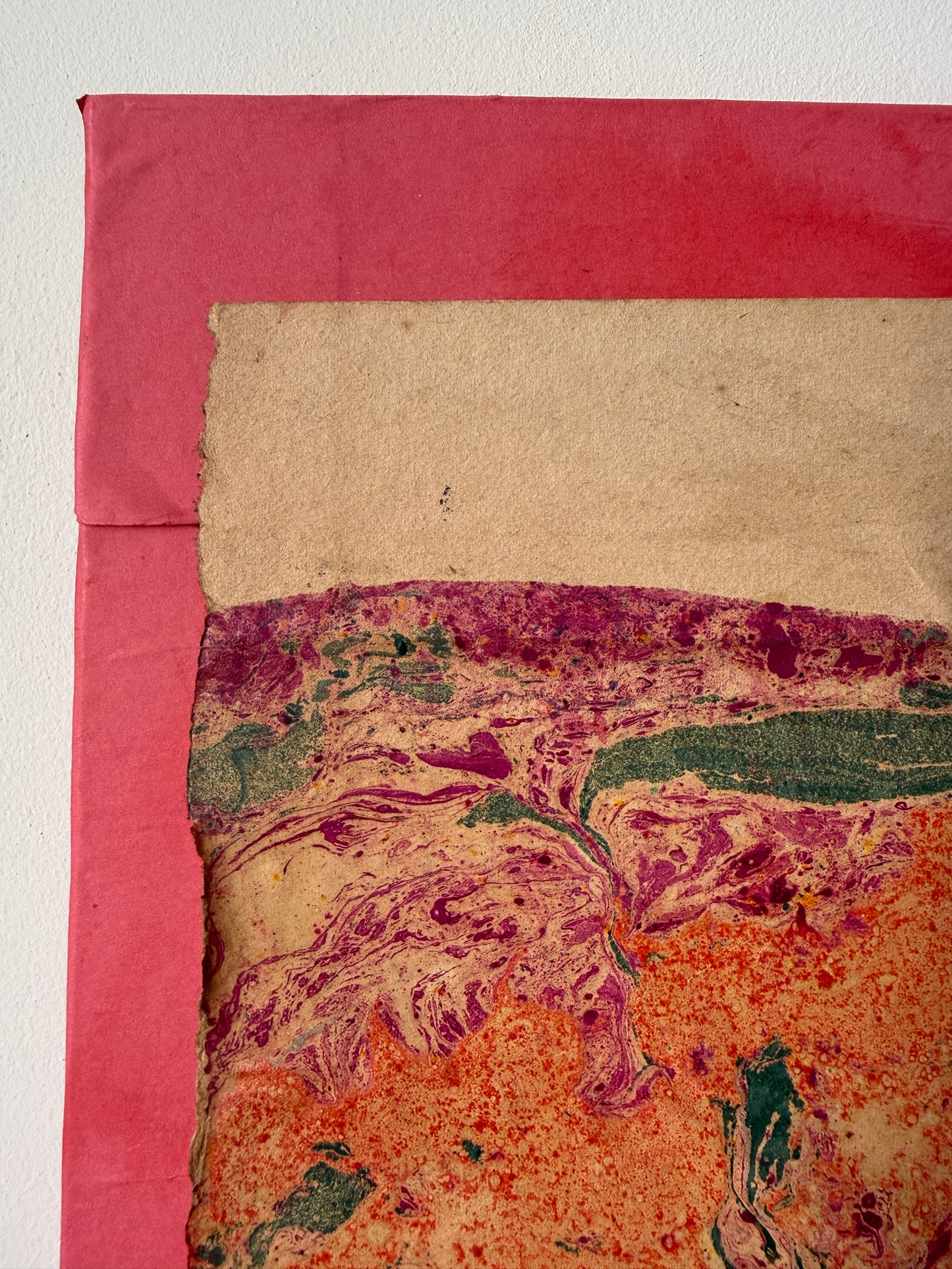 Marbled Abstract - Patricia Arnett NDD DFA | English 1923-2022
