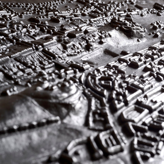 A Cast Iron Street Map of 1830s Edinburgh