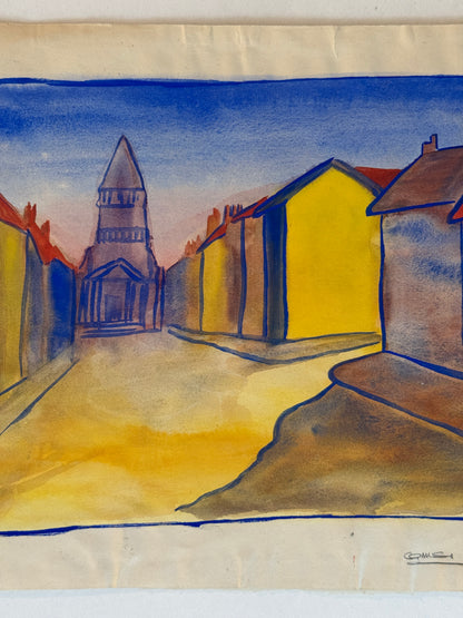 WW2 Art, Class taught by RENDELL WELLS, Scottish | 1911-1997 - J. Hirst
