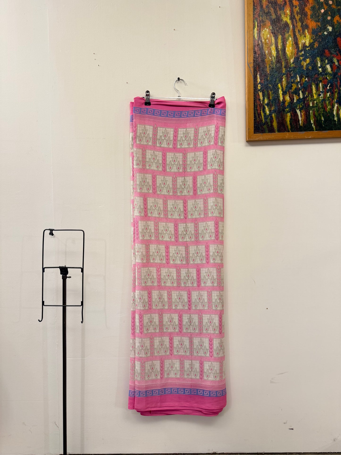 Vintage Pure Silk Saree Fabric