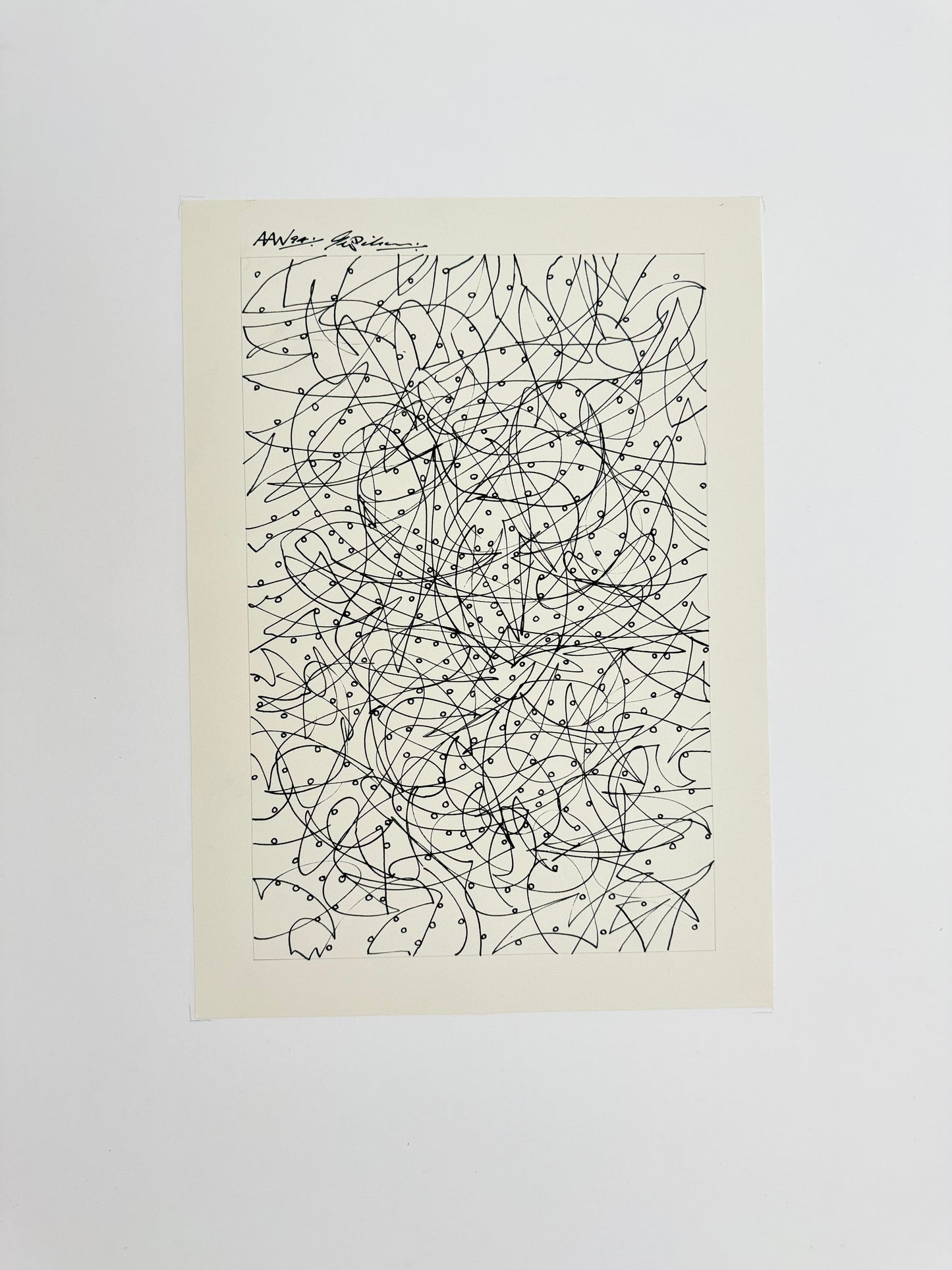 Monochromatic Original Artwork No.216 - ARTHUR ALLAN WILSON, Scottish | 1944-2024