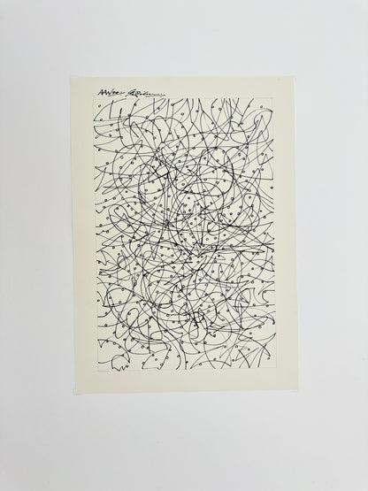 Monochromatic Original Artwork No.216 - ARTHUR ALLAN WILSON, Scottish | 1944-2024
