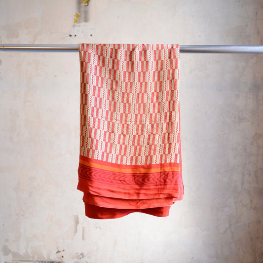 Vintage Pure Silk Saree Fabric