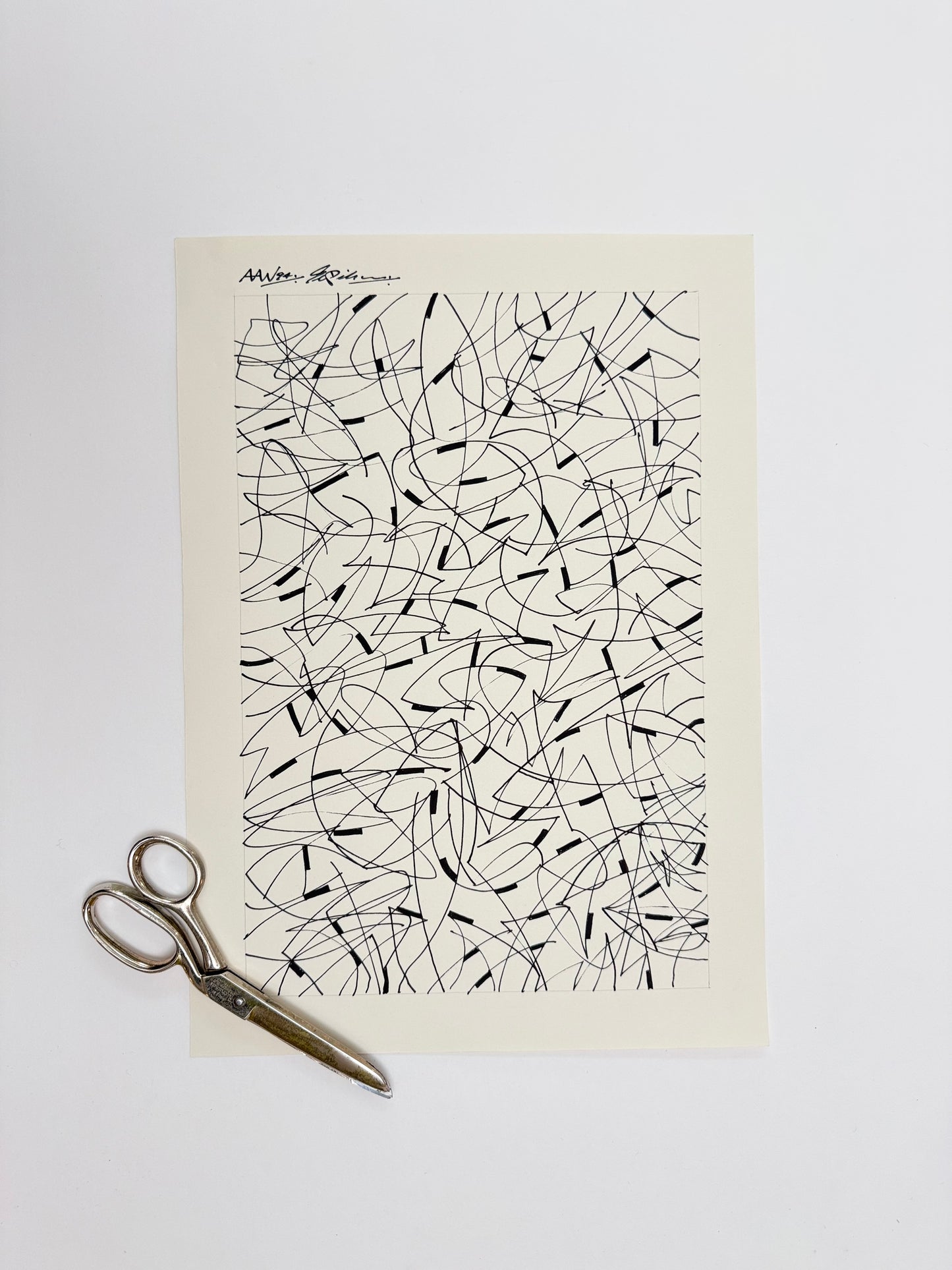 Monochromatic Original Artwork No. 201 - ARTHUR ALLAN WILSON, Scottish | 1944-2024