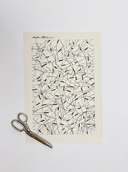 Monochromatic Original Artwork No. 201 - ARTHUR ALLAN WILSON, Scottish | 1944-2024