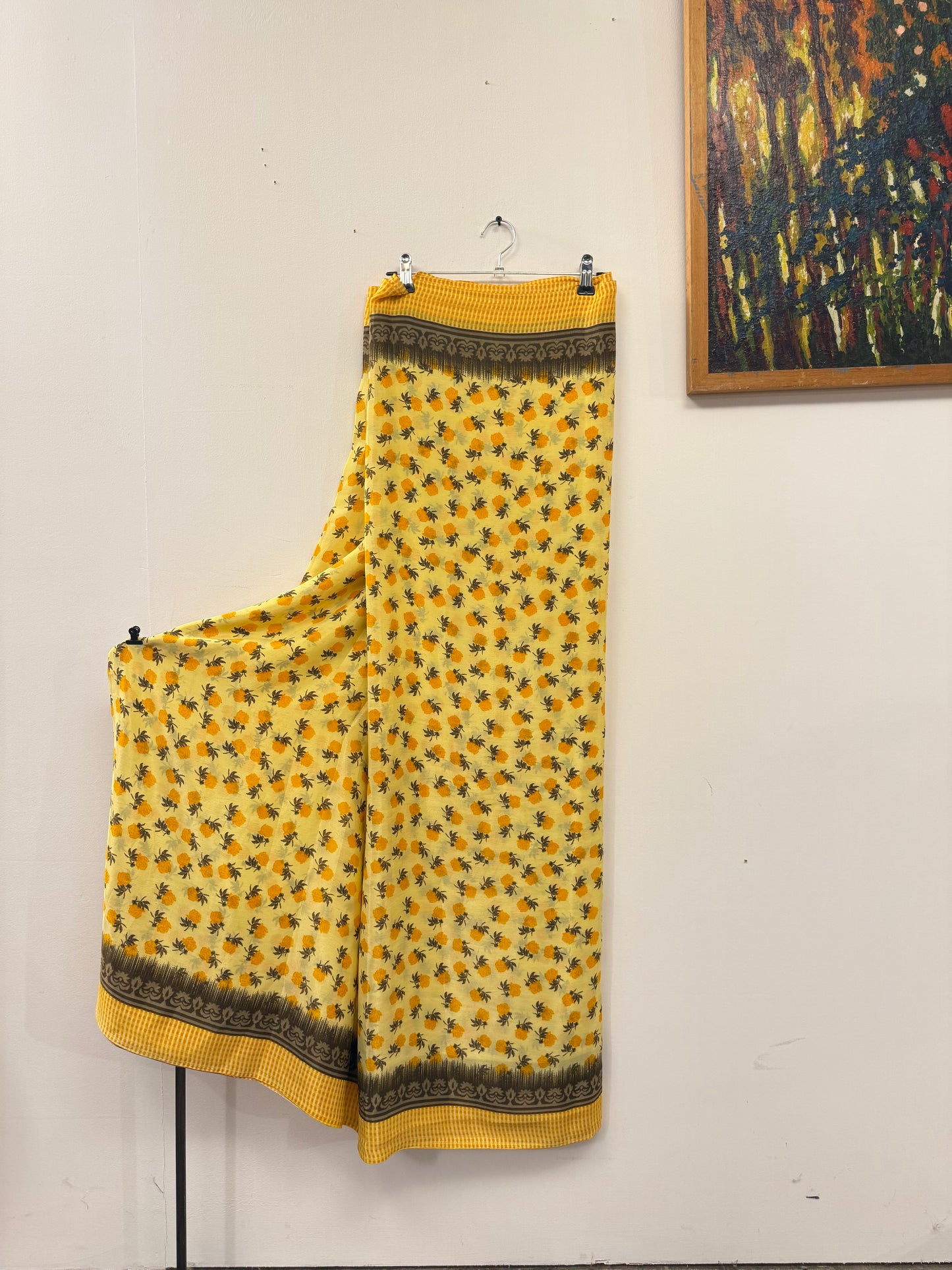 Vintage Pure Silk Saree Fabric
