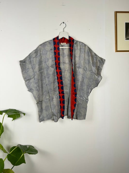 Vintage Saree Silk Shrug Blouse