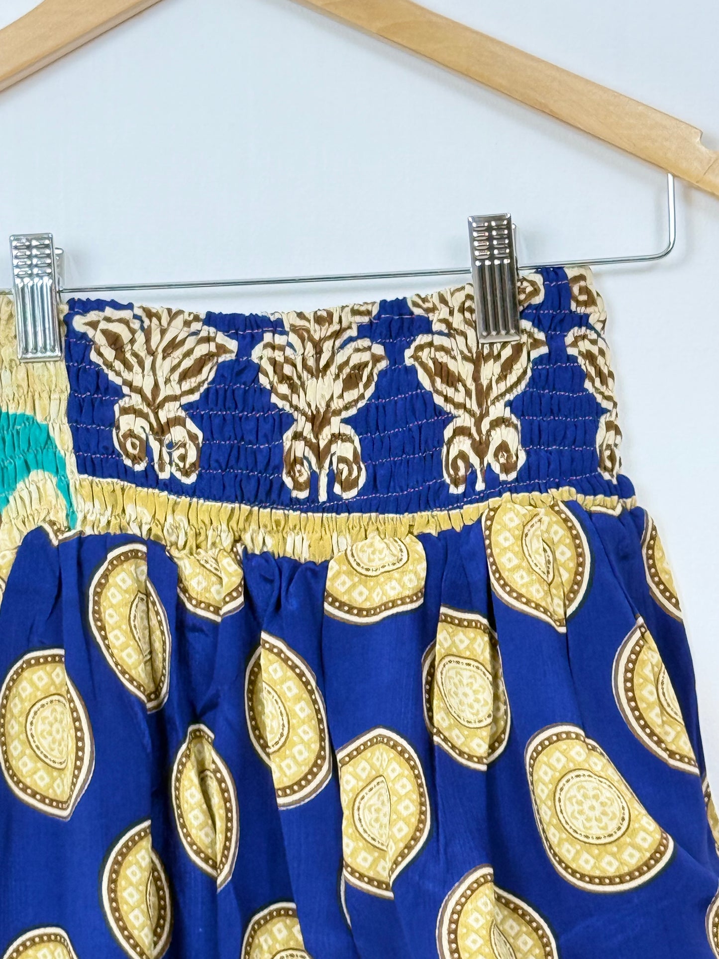 Vintage Saree Silk Trousers & Shirt Co-ordinated Set