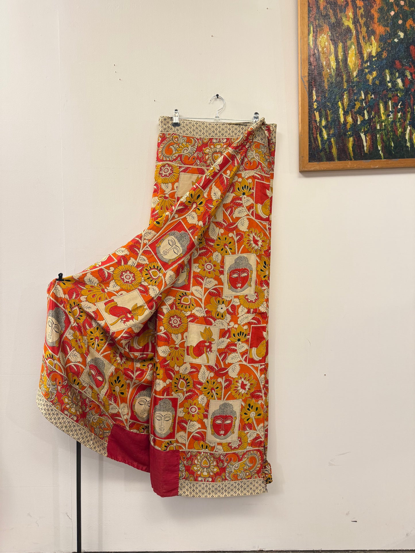 Vintage Pure Silk Saree Fabric