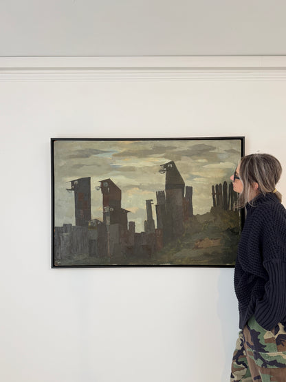 Untitled Industrial Landscape - BARBARA (BABS) REDPATH | British, 1924-2003