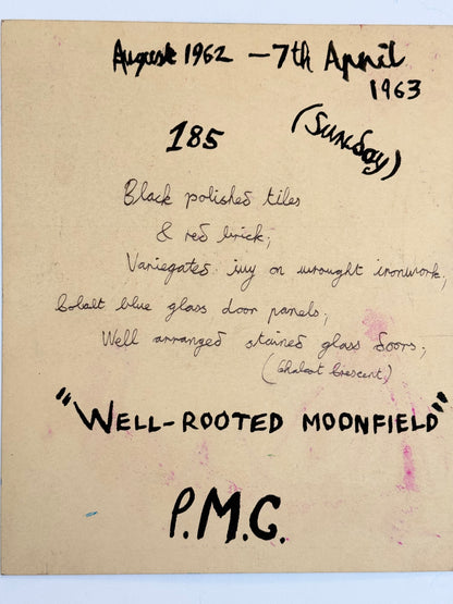 No.185 Well-Rooted Moonfield - PETER CROTTY, British | 1943-present