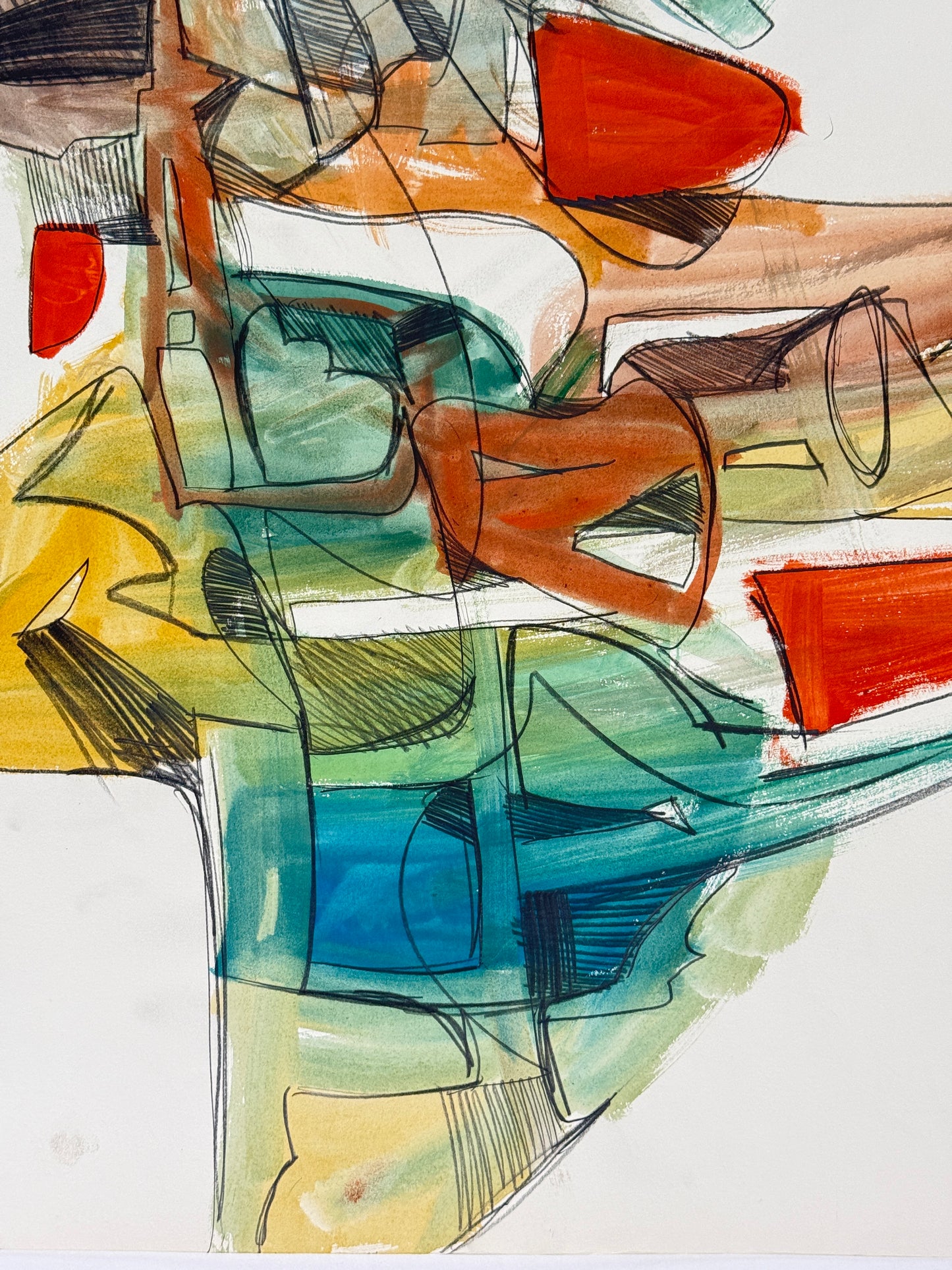 Colour Wash Original Artwork No.408 - ARTHUR ALLAN WILSON, Scottish | 1944-2024