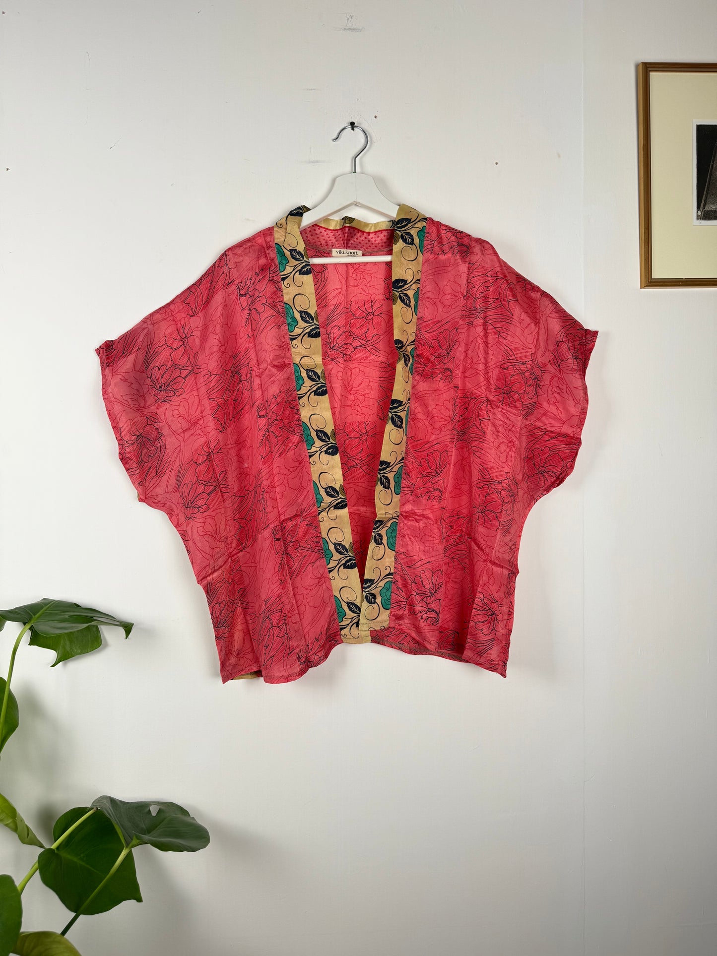 Vintage Saree Silk Shrug Blouse