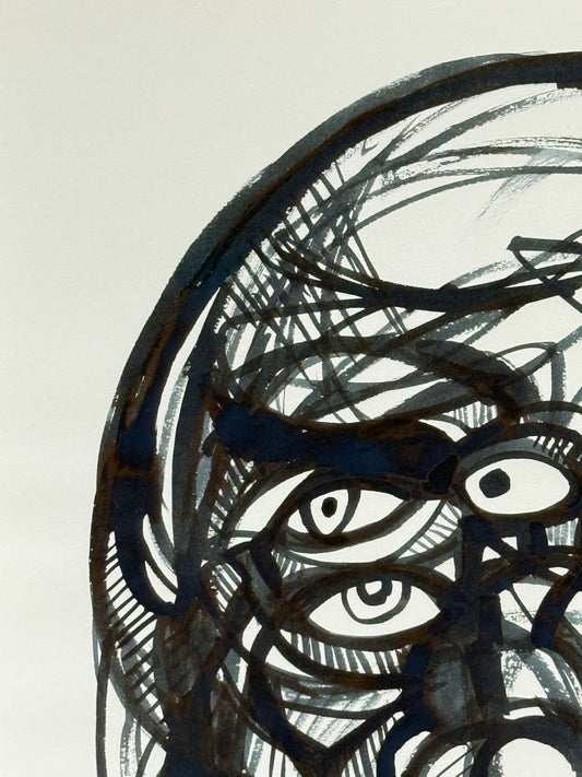 Monochromatic Original Artwork No.261 - ARTHUR ALLAN WILSON, Scottish | 1944-2024