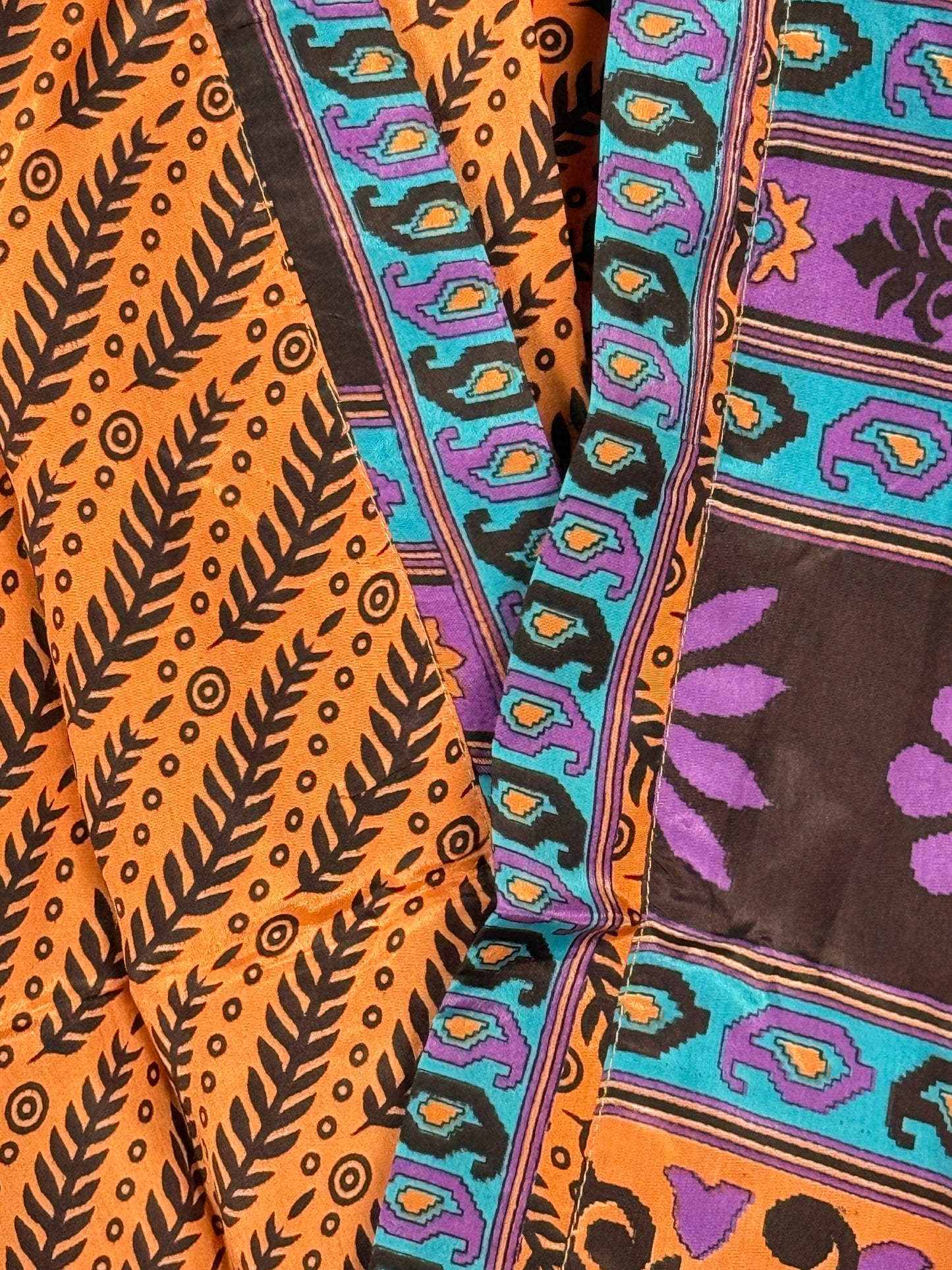 Vintage Saree Silk Shrug Blouse