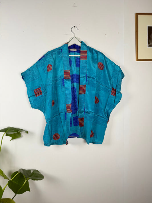 Vintage Saree Silk Shrug Blouse
