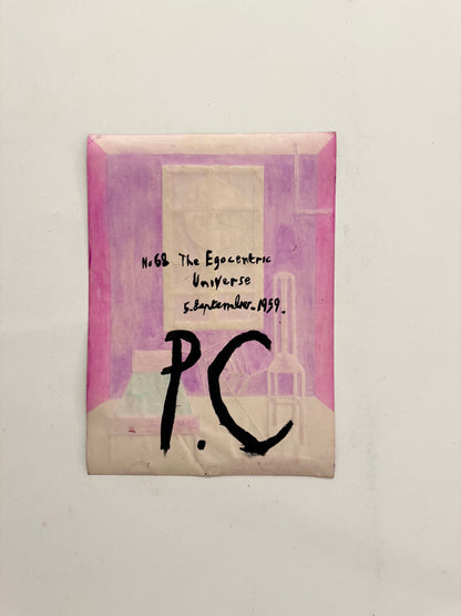 No. 68 The Egocentric Universe - PETER CROTTY, British | 1943-present