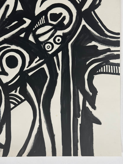 Monochromatic Original Artwork No.312 - ARTHUR ALLAN WILSON, Scottish | 1944-2024