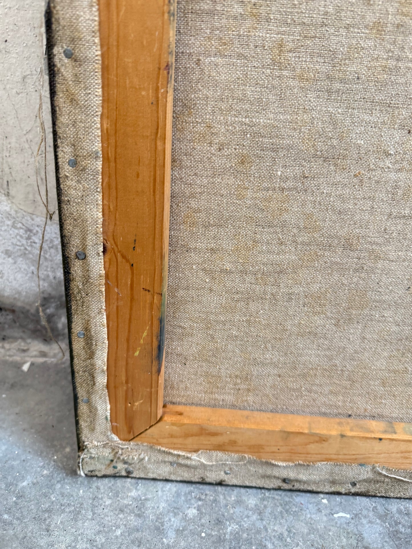 Abstract Expressionist Landscape Oil