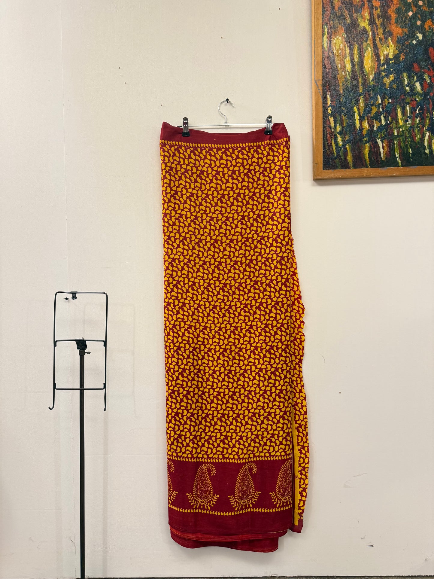 Vintage Pure Silk Saree Fabric
