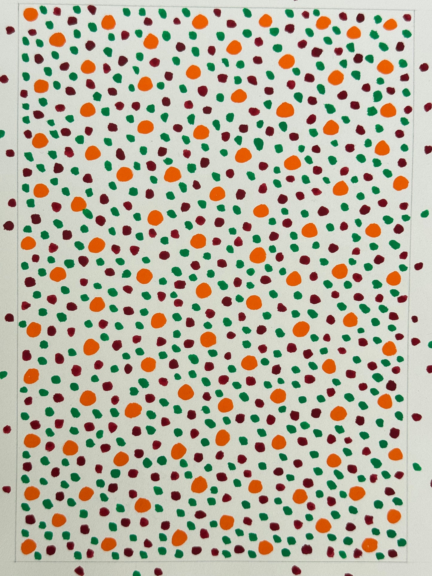 Pointillist Ink on Paper Original Artwork No.27 - ARTHUR ALLAN WILSON, Scottish | 1944-2024