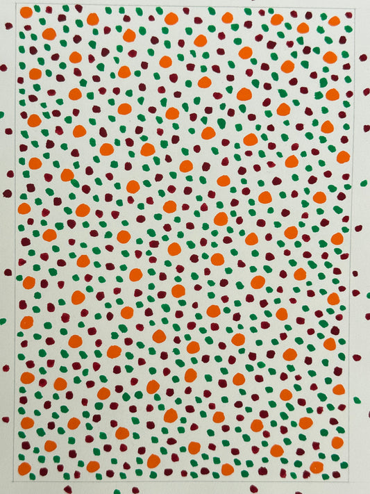 Pointillist Ink on Paper Original Artwork No.27 - ARTHUR ALLAN WILSON, Scottish | 1944-2024