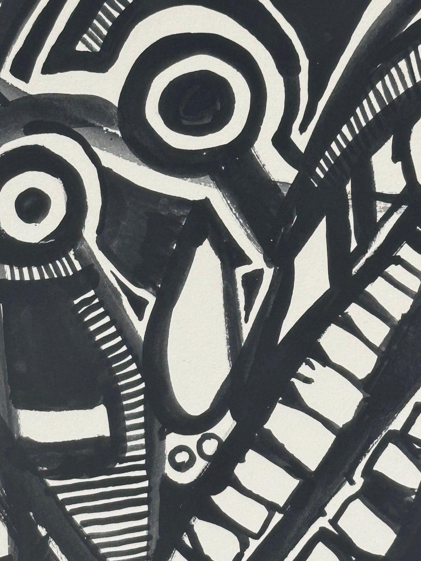 Monochromatic Original Artwork No.318 - ARTHUR ALLAN WILSON, Scottish | 1944-2024