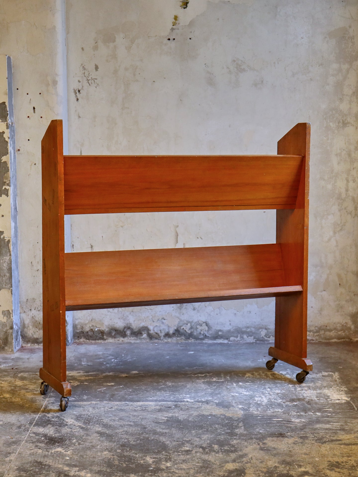 1950's Open Book Trolley Bookcase