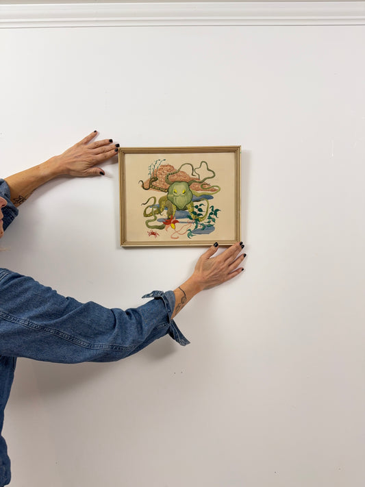 The Octopus | Original Marine Watercolour | c.1930-1950