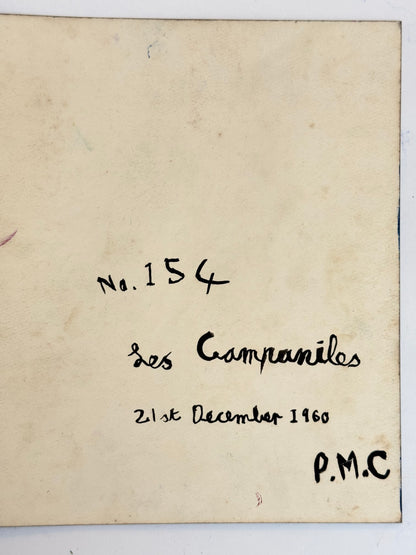 No. 154 Les Campaniles - PETER CROTTY, British | 1943-present