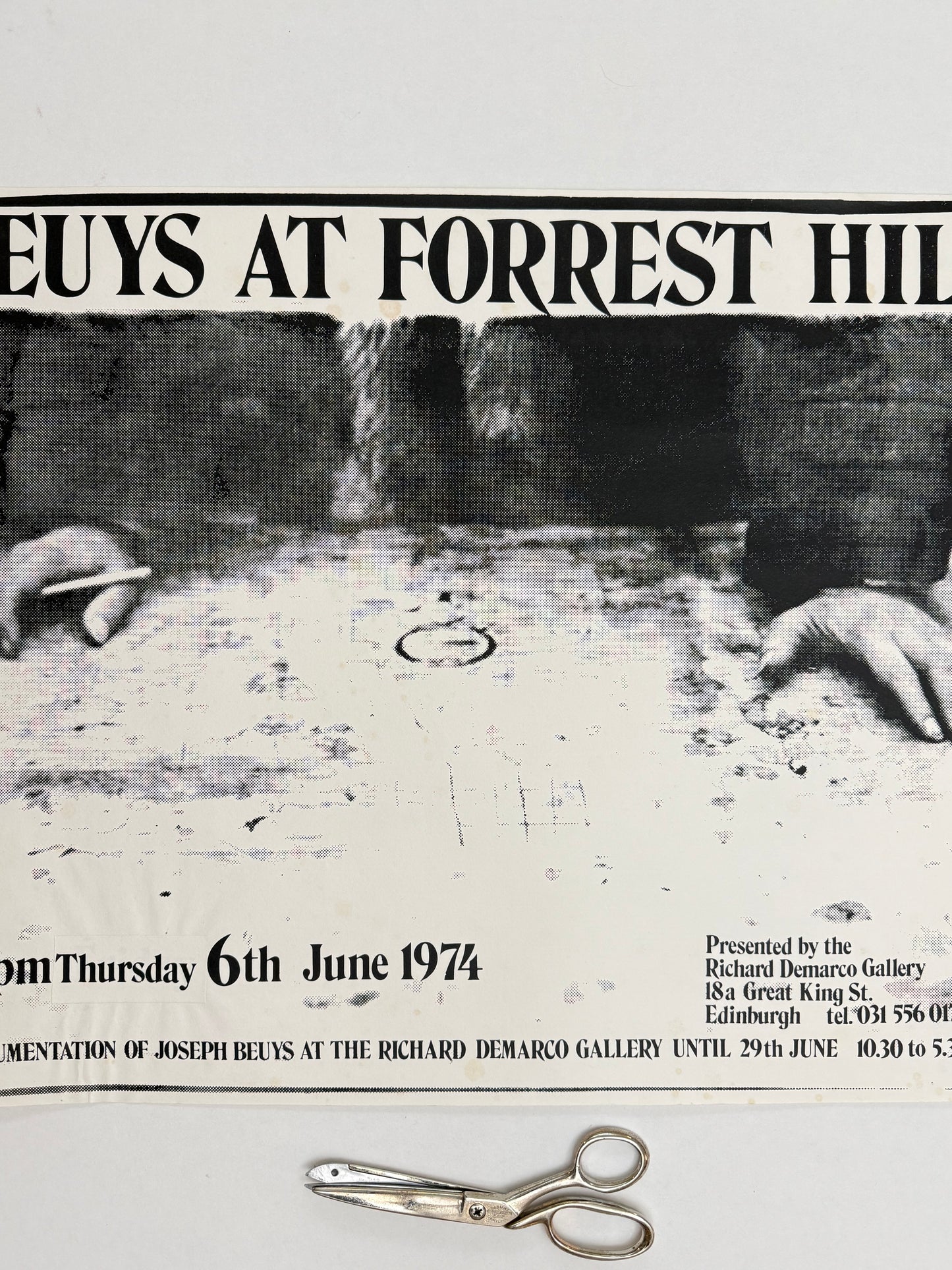 BEUYS at Forrest Hill, Richard Demarco Gallery, Edinburgh | Art Poster