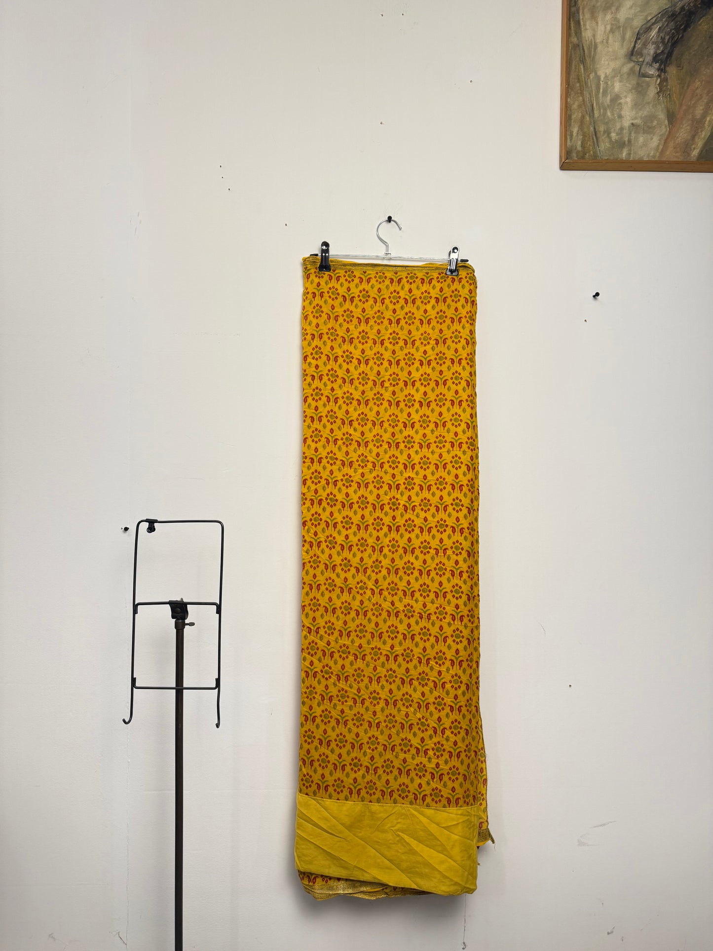 Vintage Pure Silk Saree Fabric