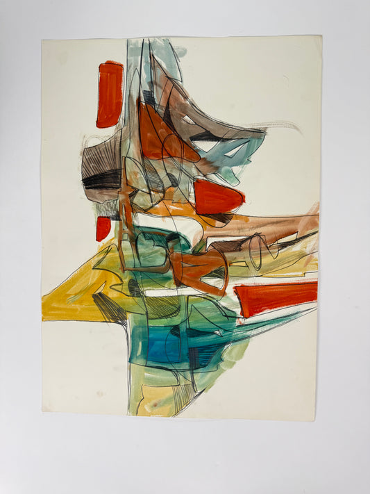 Colour Wash Original Artwork No.408 - ARTHUR ALLAN WILSON, Scottish | 1944-2024