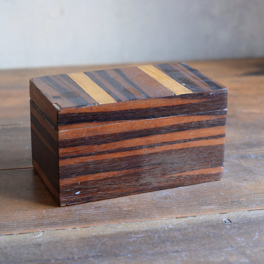 Zebra Wood Trinket Box