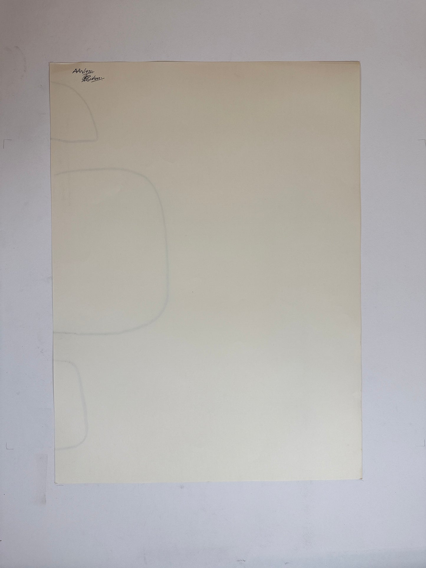 Monochromatic Original Artwork No.345 - ARTHUR ALLAN WILSON, Scottish | 1944-2024