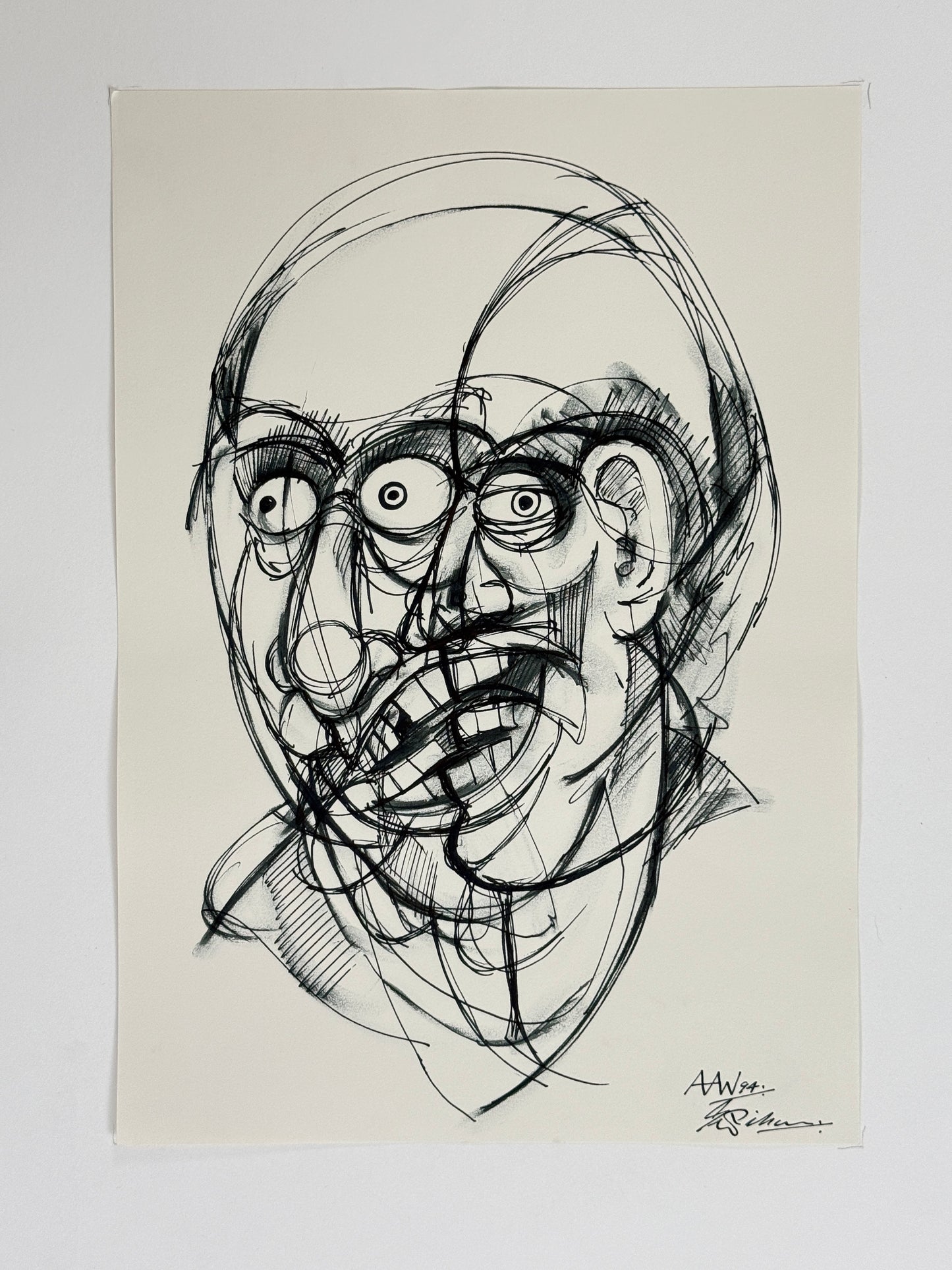 Monochromatic Original Artwork No.278 - ARTHUR ALLAN WILSON, Scottish | 1944-2024