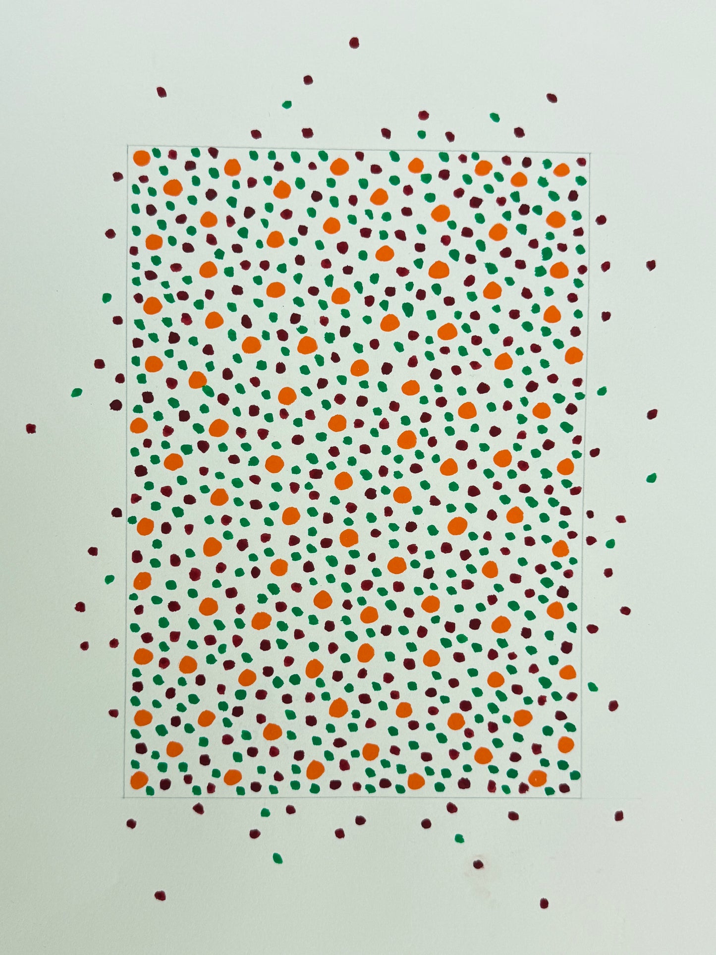 Pointillist Ink on Paper Original Artwork No.27 - ARTHUR ALLAN WILSON, Scottish | 1944-2024