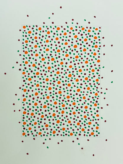 Pointillist Ink on Paper Original Artwork No.27 - ARTHUR ALLAN WILSON, Scottish | 1944-2024