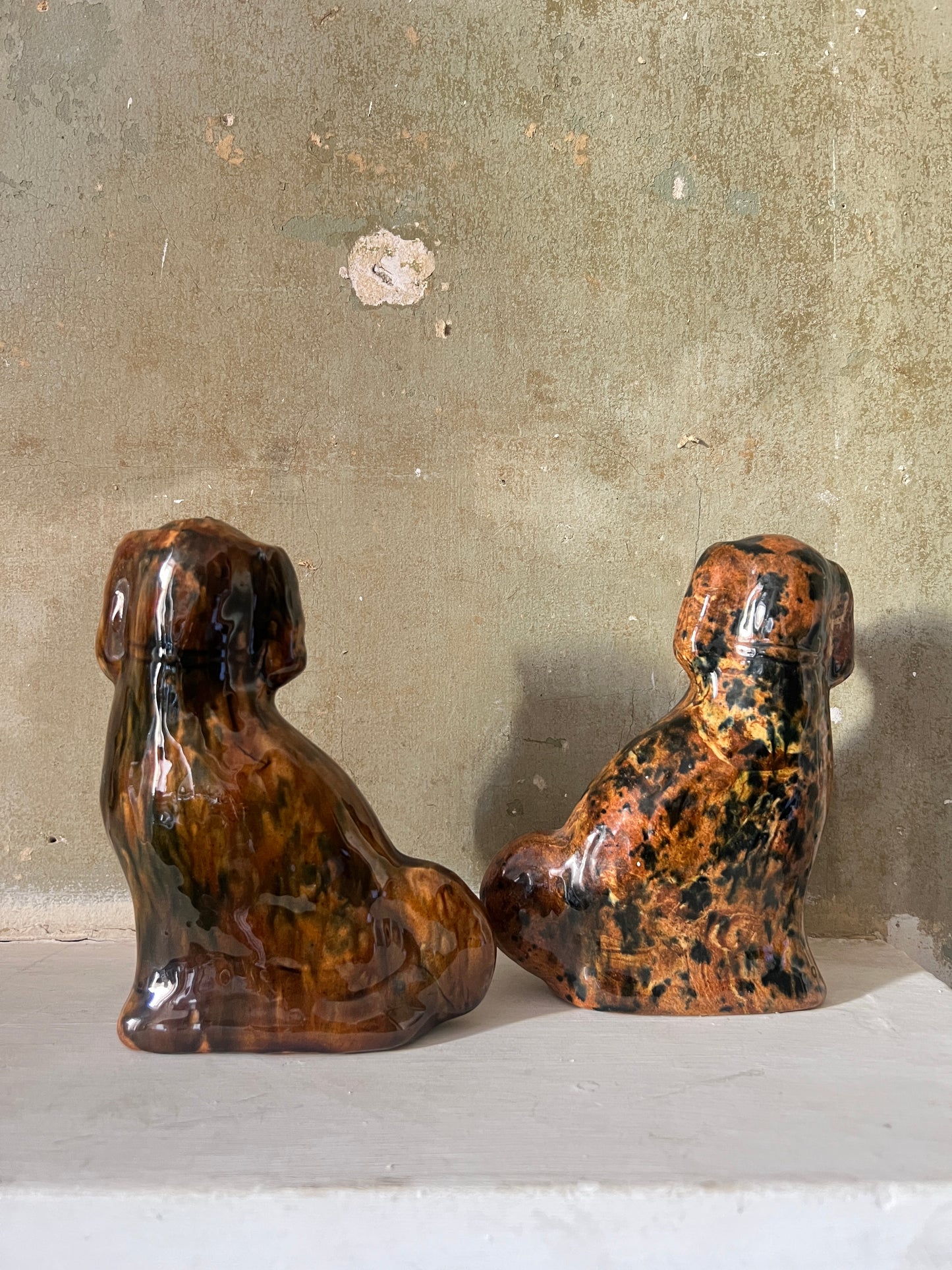 A Pair of 19th Century Morrison & Crawford Spaniels