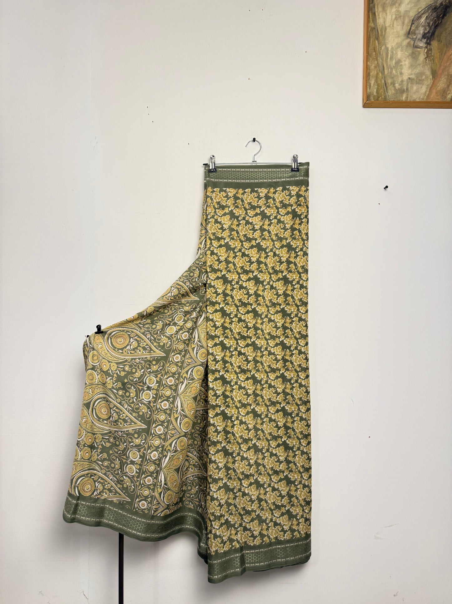 Vintage Pure Silk Saree Fabric