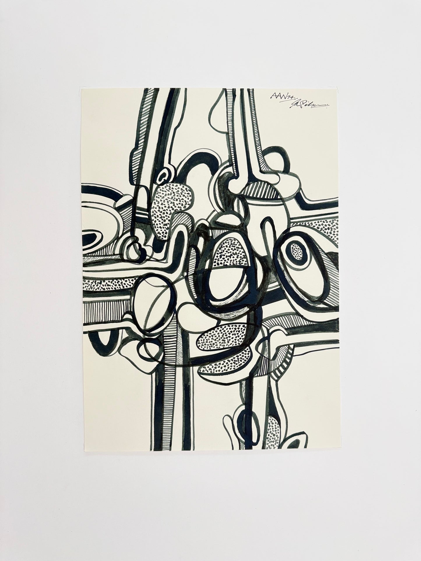 Monochromatic Original Artwork No.240 - ARTHUR ALLAN WILSON, Scottish | 1944-2024
