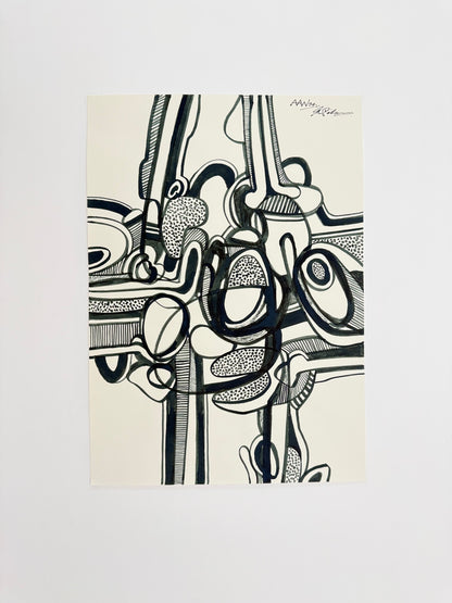 Monochromatic Original Artwork No.240 - ARTHUR ALLAN WILSON, Scottish | 1944-2024