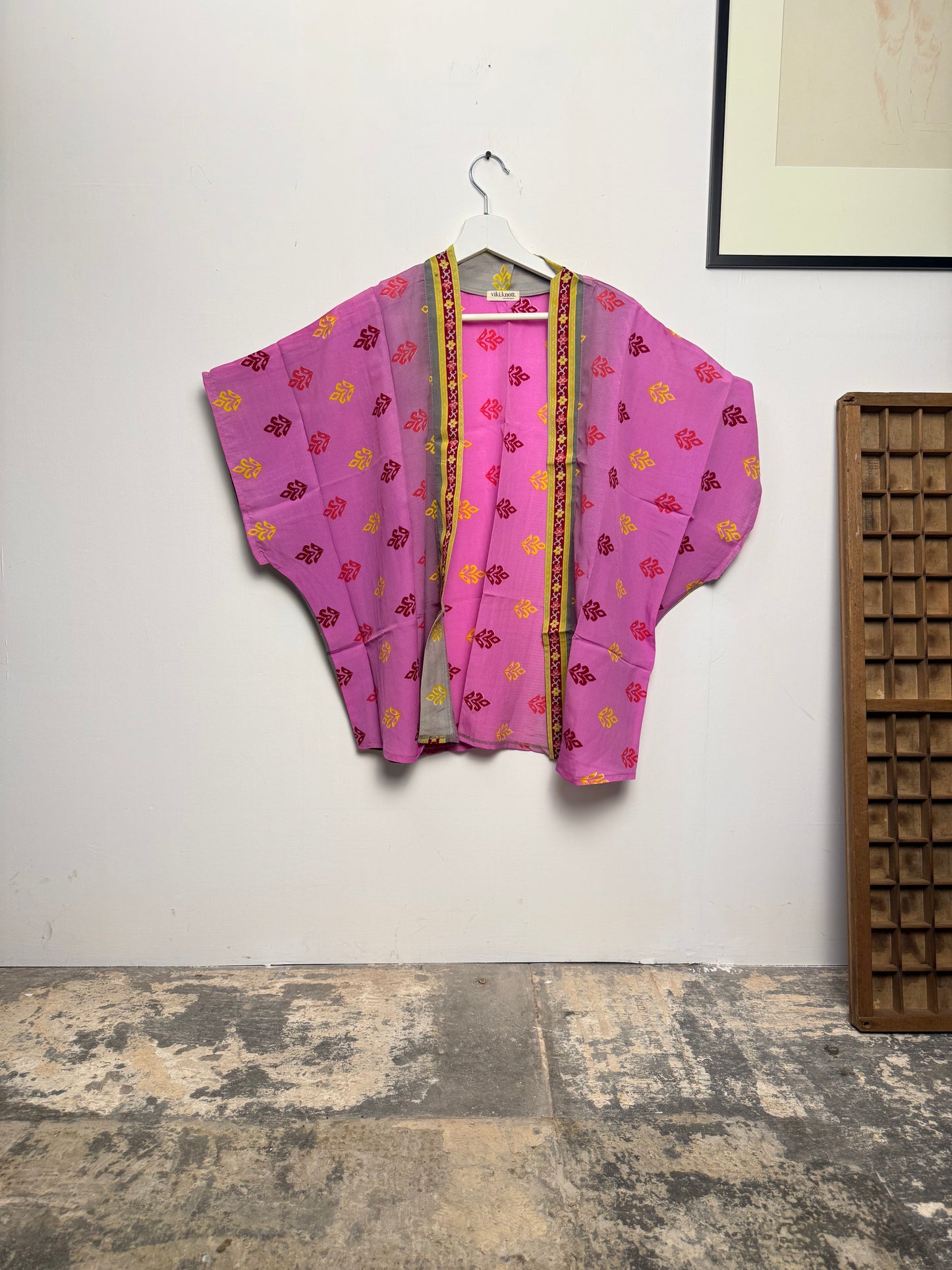 Vintage Saree Silk Shrug Blouse