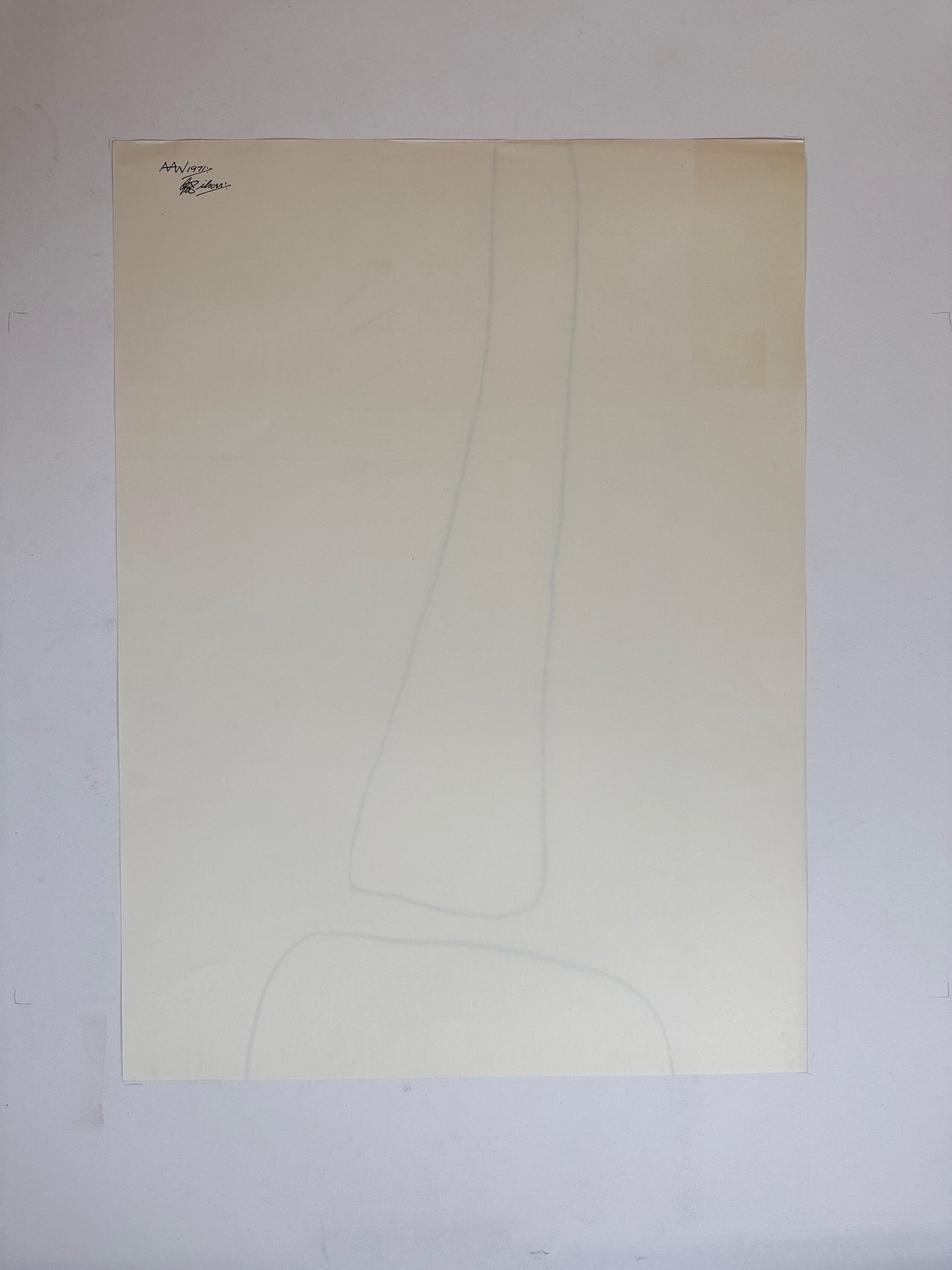Monochromatic Original Artwork No.346 - ARTHUR ALLAN WILSON, Scottish | 1944-2024