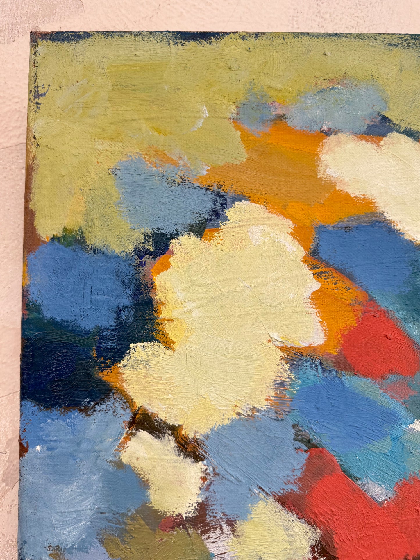 Abstract Expressionist Landscape Oil