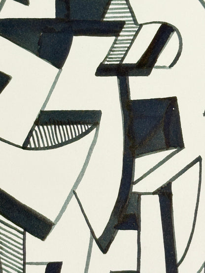 Monochromatic Original Artwork No.256 - ARTHUR ALLAN WILSON, Scottish | 1944-2024