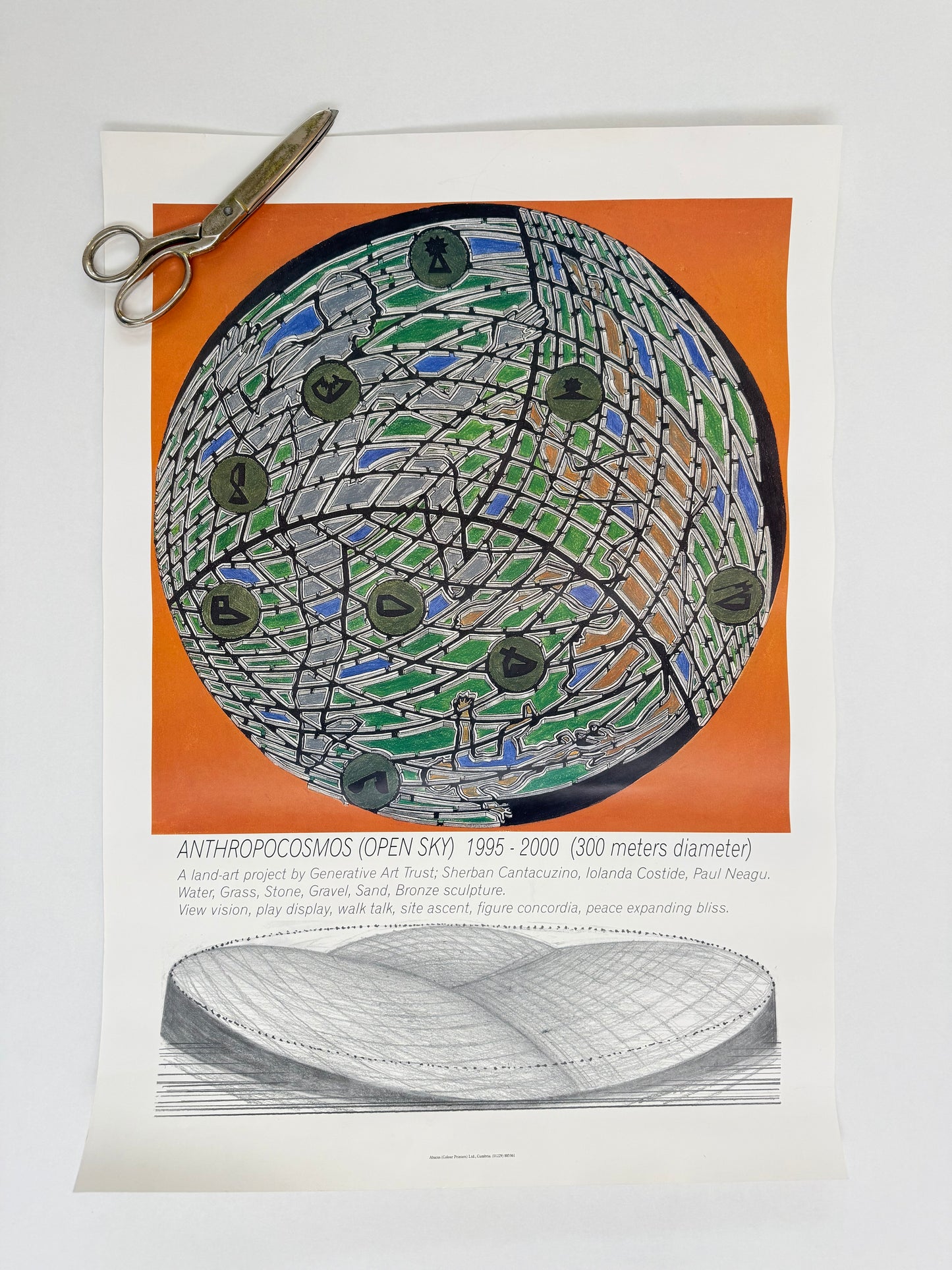 Anthropocosmos (Open Sky) 1995-2000 | Art Poster