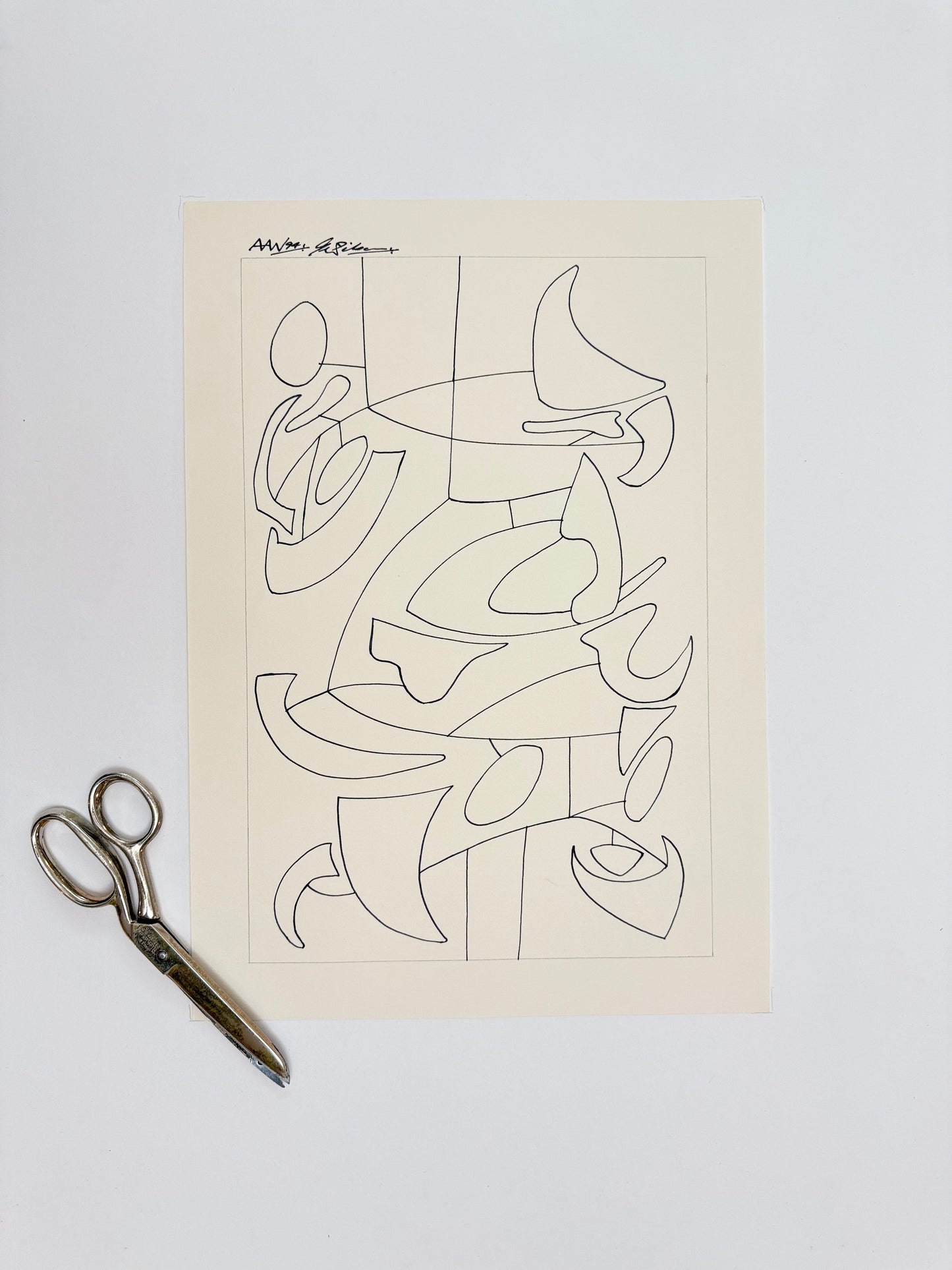Monochromatic Original Artwork No.214 - ARTHUR ALLAN WILSON, Scottish | 1944-2024