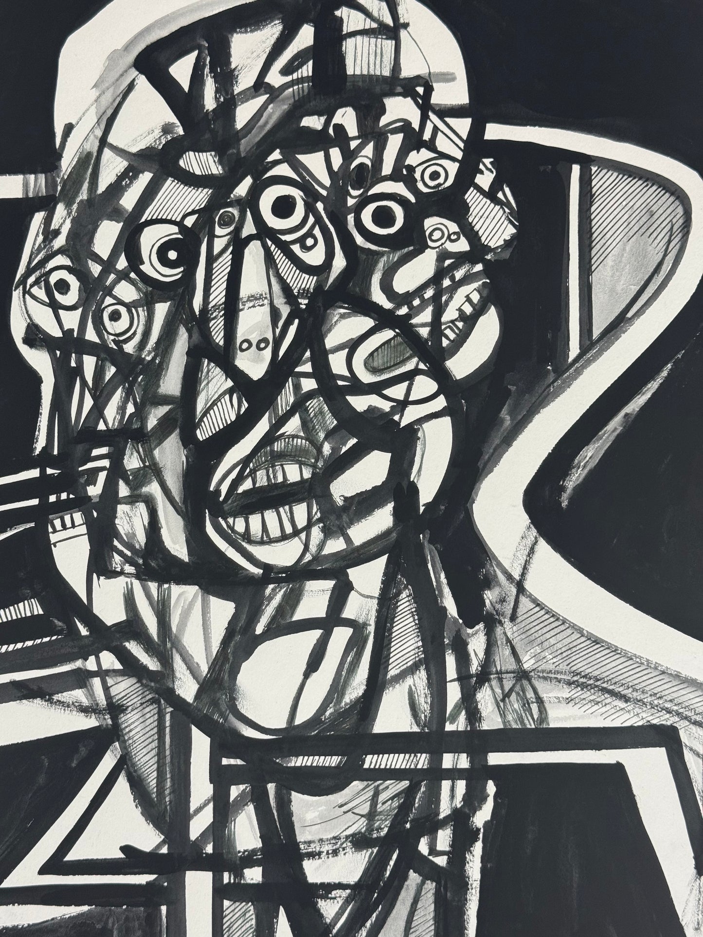 Monochromatic Original Artwork No.319 - ARTHUR ALLAN WILSON, Scottish | 1944-2024