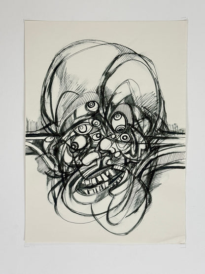 Monochromatic Original Artwork No.275 - ARTHUR ALLAN WILSON, Scottish | 1944-2024